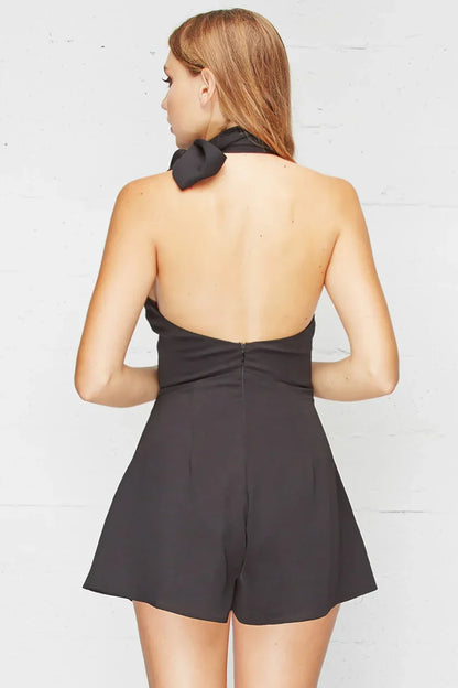 Bailey Dressy Romper Black